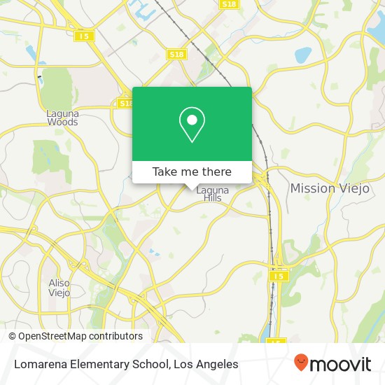 Mapa de Lomarena Elementary School