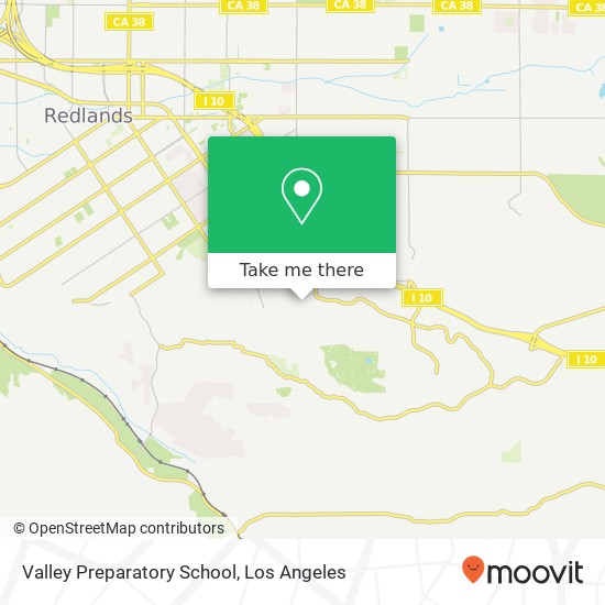 Valley Preparatory School map