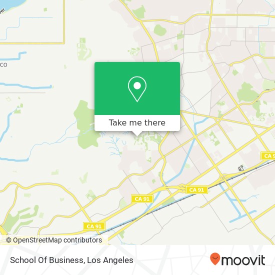 School Of Business map