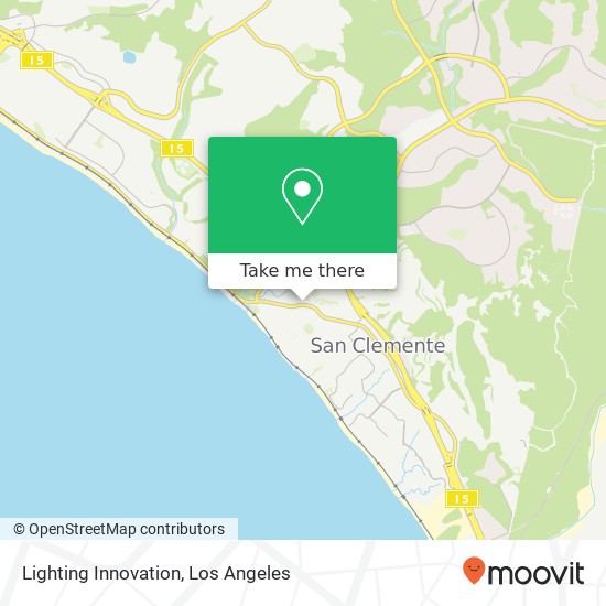 Mapa de Lighting Innovation