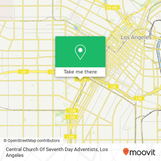 Central Church Of Seventh Day Adventists map