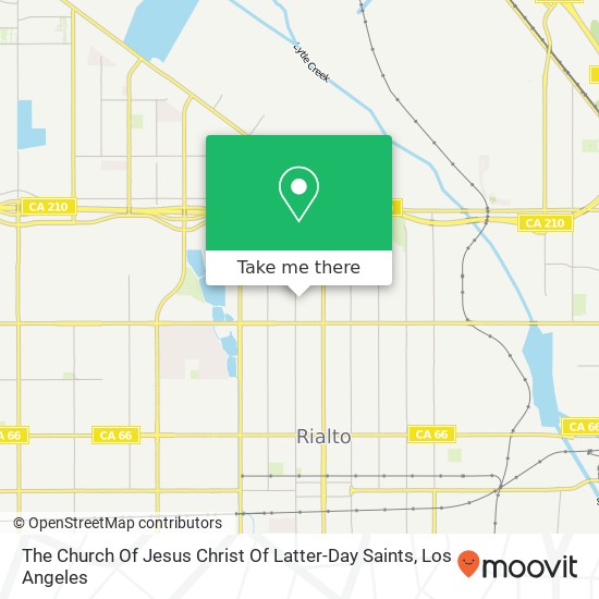 Mapa de The Church Of Jesus Christ Of Latter-Day Saints