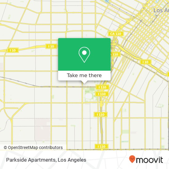 Parkside Apartments map