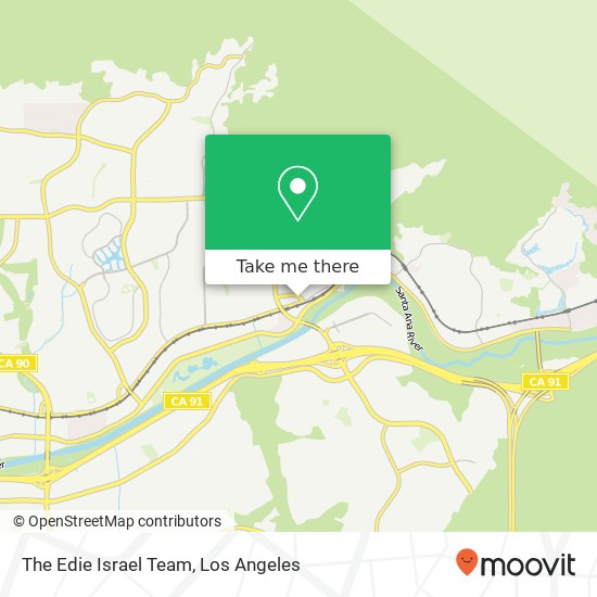 The Edie Israel Team map