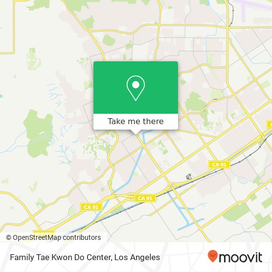 Mapa de Family Tae Kwon Do Center