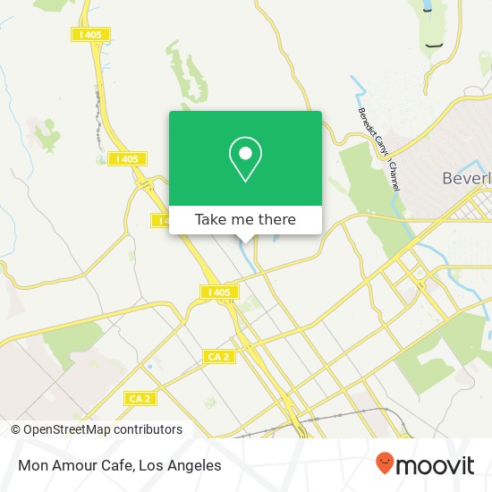 Mon Amour Cafe map