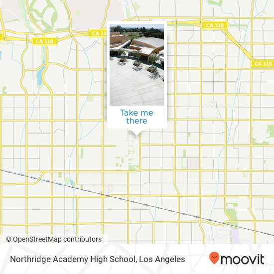 Northridge Academy High School map