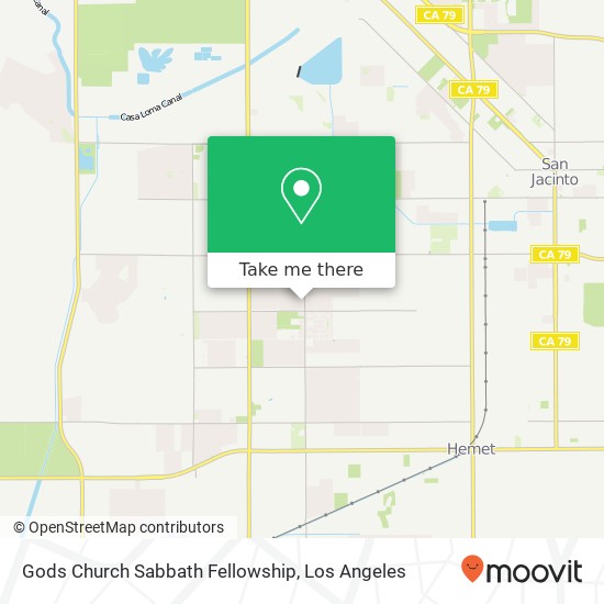 Gods Church Sabbath Fellowship map