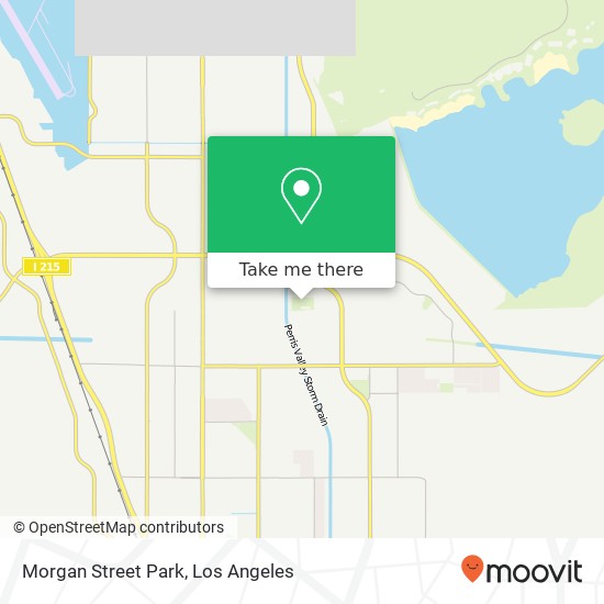 Morgan Street Park map