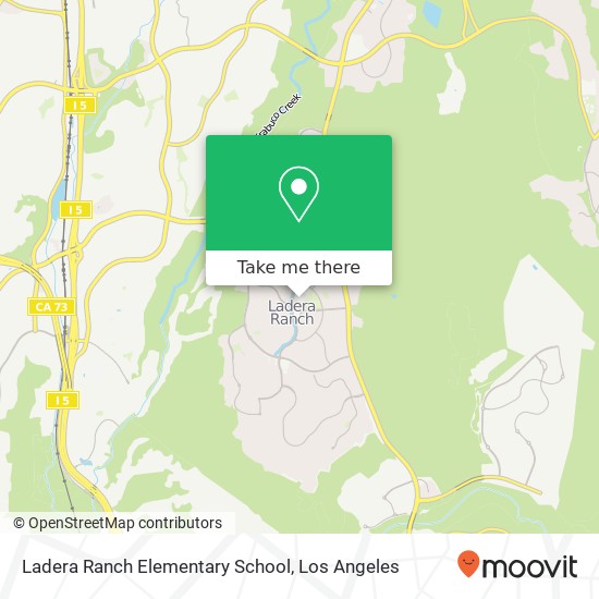 Ladera Ranch Elementary School map