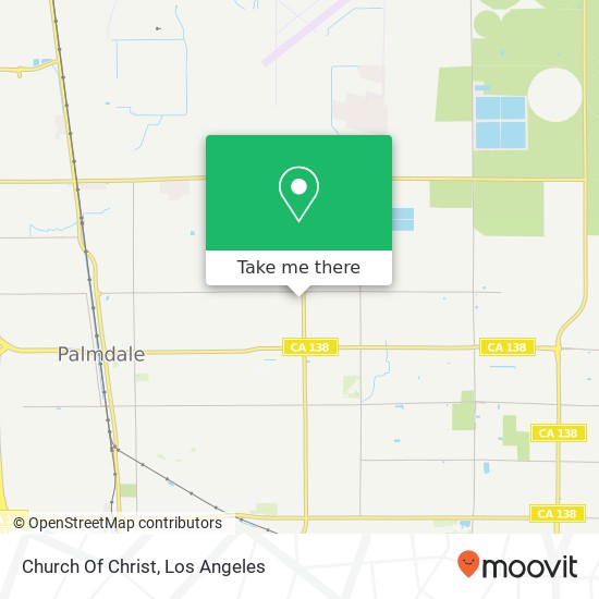 Church Of Christ map