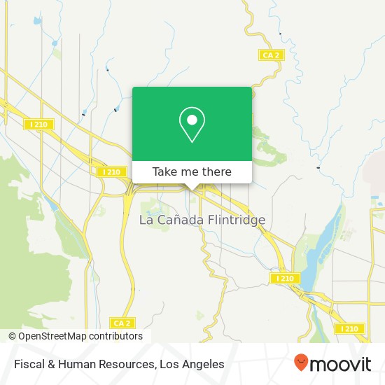 Fiscal & Human Resources map