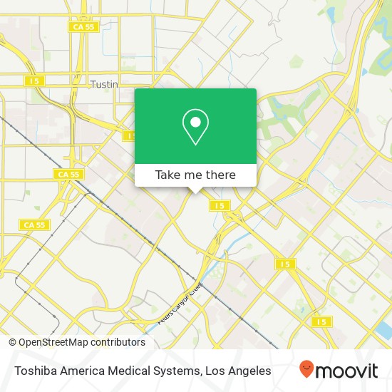 Toshiba America Medical Systems map