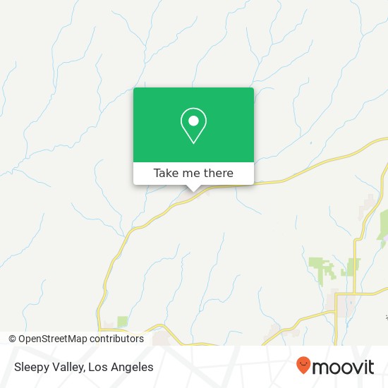 Sleepy Valley map