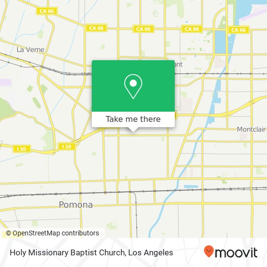 Holy Missionary Baptist Church map