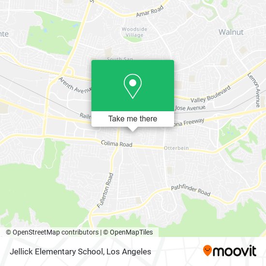 Mapa de Jellick Elementary School