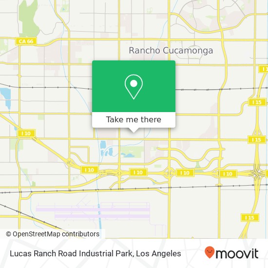 Mapa de Lucas Ranch Road Industrial Park