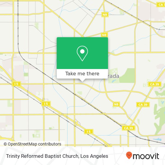 Trinity Reformed Baptist Church map