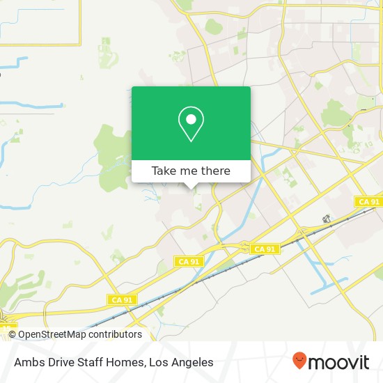 Ambs Drive Staff Homes map