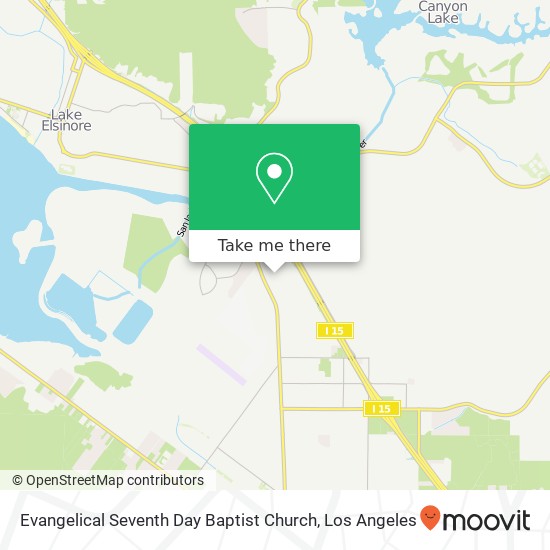 Evangelical Seventh Day Baptist Church map