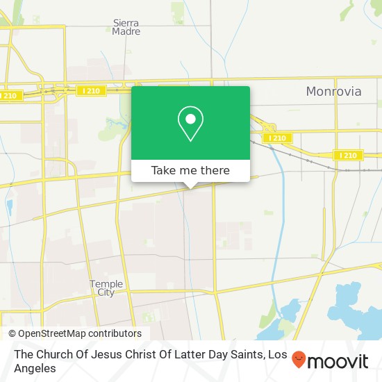 The Church Of Jesus Christ Of Latter Day Saints map