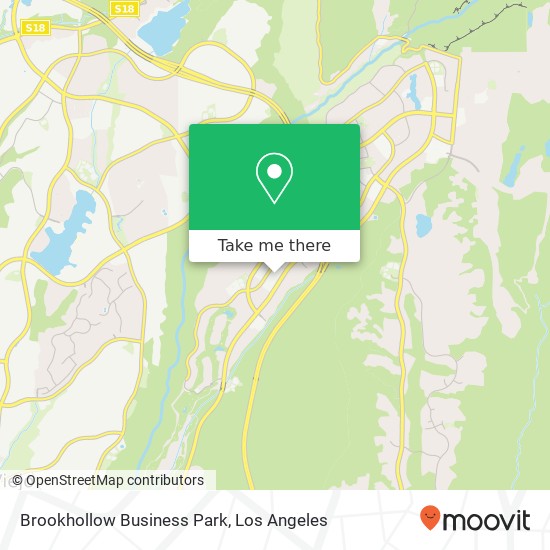 Mapa de Brookhollow Business Park