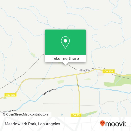 Meadowlark Park map