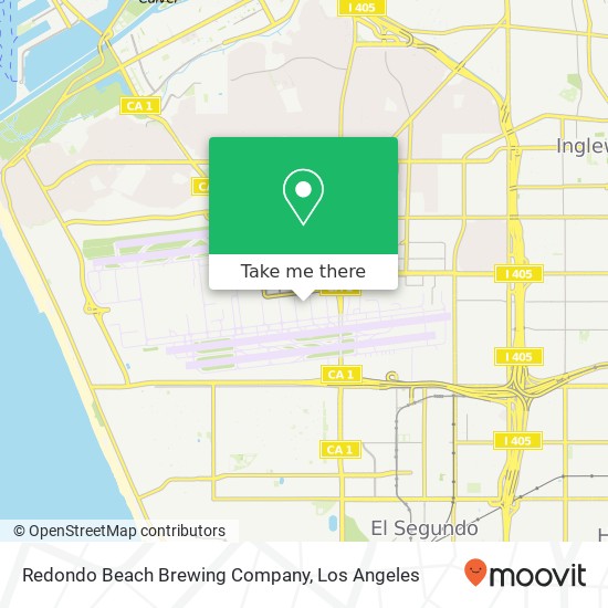 Mapa de Redondo Beach Brewing Company