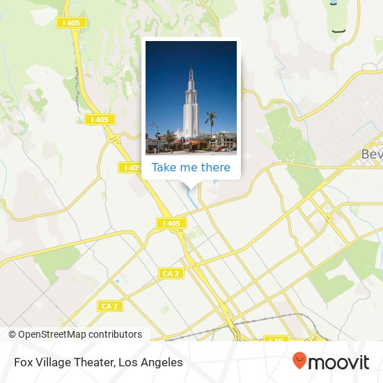 Fox Village Theater map