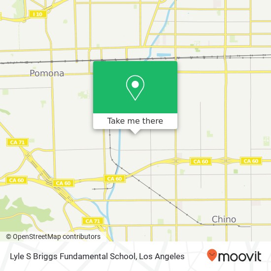 Lyle S Briggs Fundamental School map