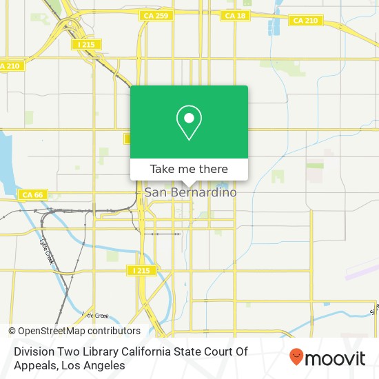 Division Two Library California State Court Of Appeals map