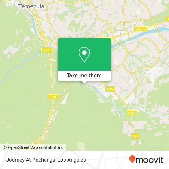 Mapa de Journey At Pechanga