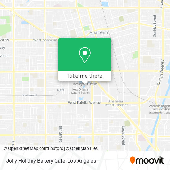 Jolly Holiday Bakery Café map