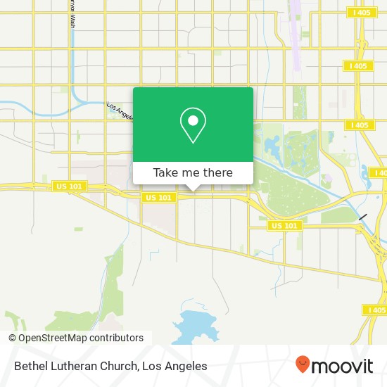 Bethel Lutheran Church map