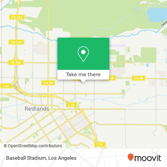 Mapa de Baseball Stadium