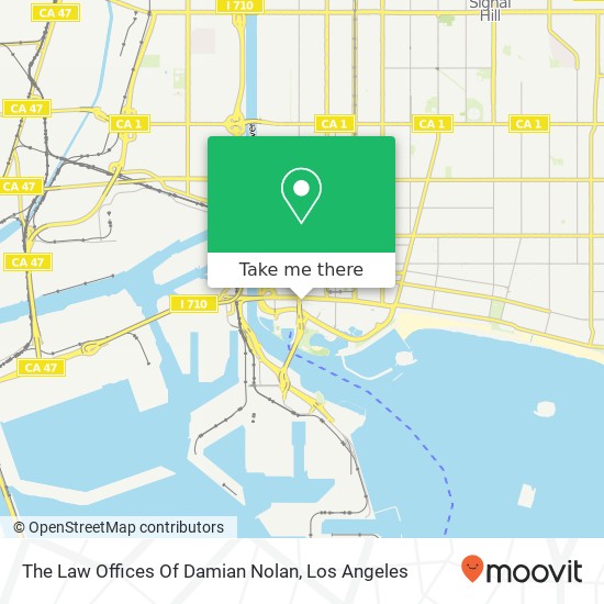 The Law Offices Of Damian Nolan map