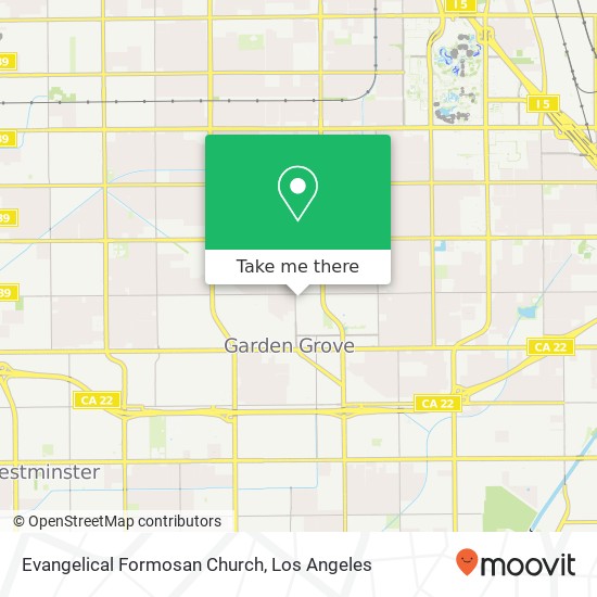 Evangelical Formosan Church map