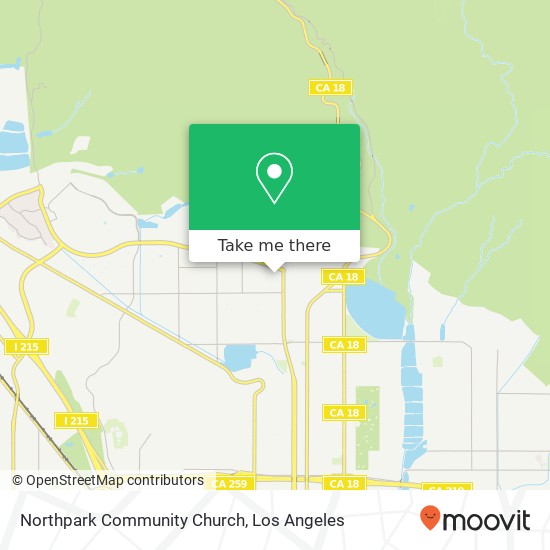 Northpark Community Church map