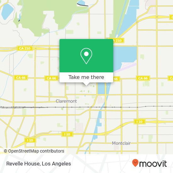 Revelle House map