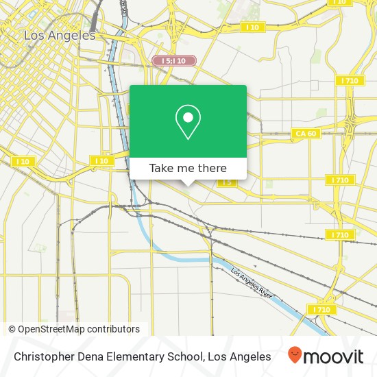 Mapa de Christopher Dena Elementary School