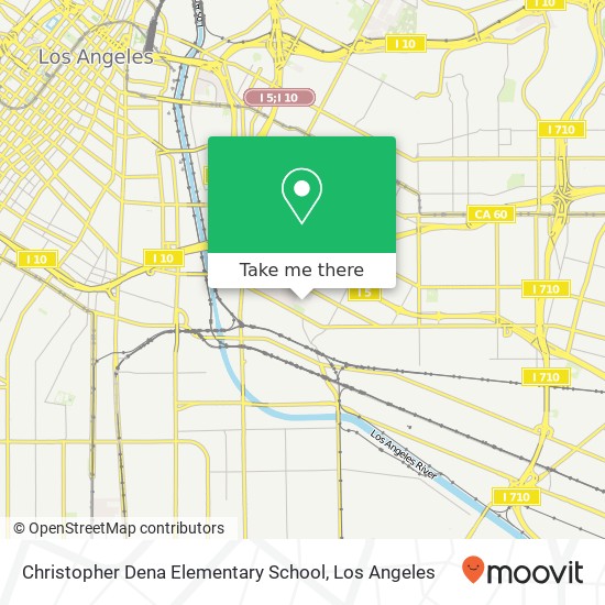 Christopher Dena Elementary School map