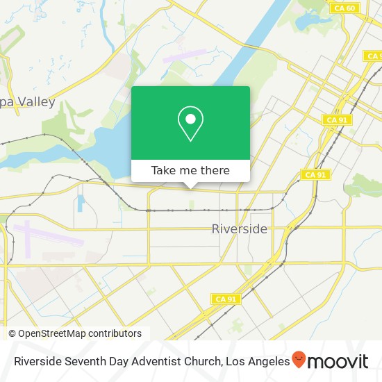 Riverside Seventh Day Adventist Church map