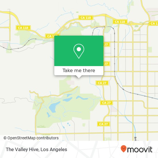 The Valley Hive map