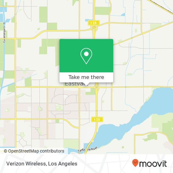 Mapa de Verizon Wireless