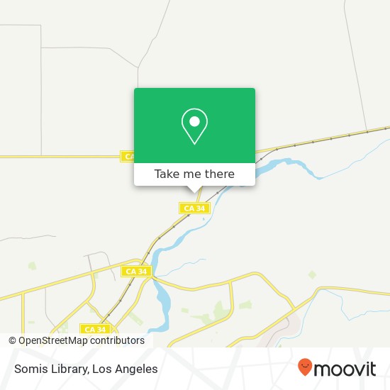 Somis Library map