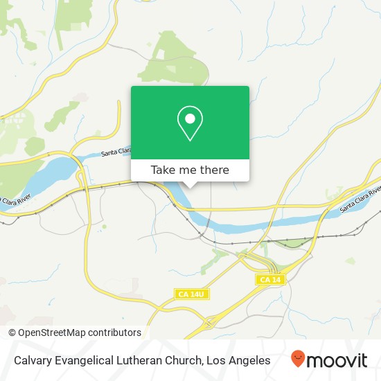 Calvary Evangelical Lutheran Church map