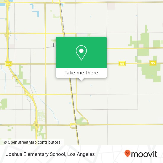 Joshua Elementary School map