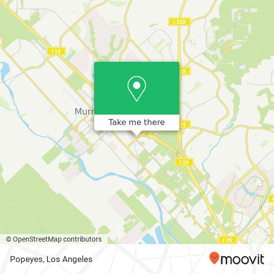 Mapa de Popeyes