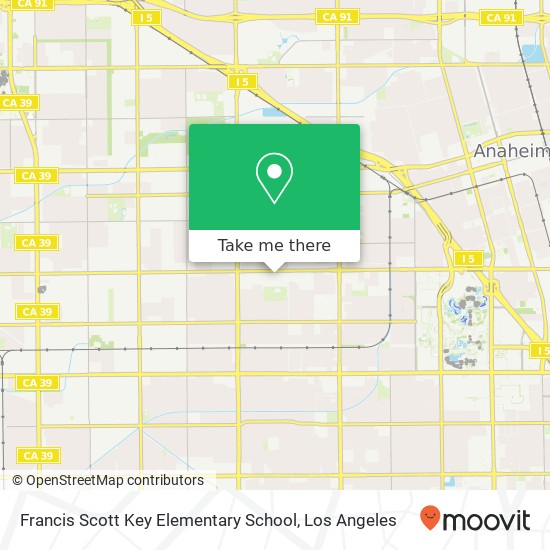 Francis Scott Key Elementary School map