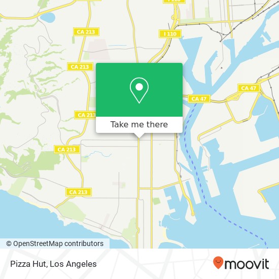 Pizza Hut map